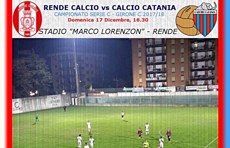LIVE “LORENZON”: Rende 0-3 Catania (fine partita), statistiche e tabellino