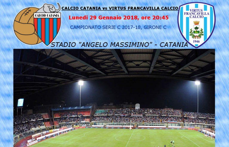 LIVE “MASSIMINO”: Catania 1-0 Virtus Francavilla (fine partita), statistiche e tabellino