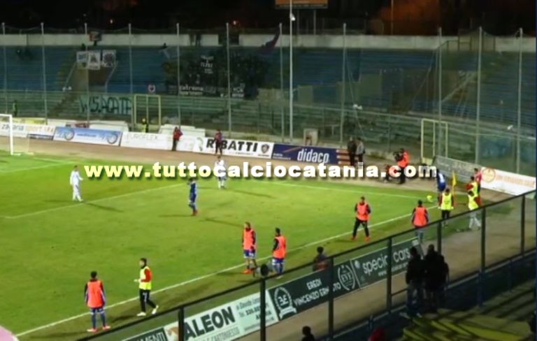 IL CATANIA NON MOLLA: di nuovo a -4 dal Lecce, Ripa e Mazzarani gelano il “Degli Ulivi”