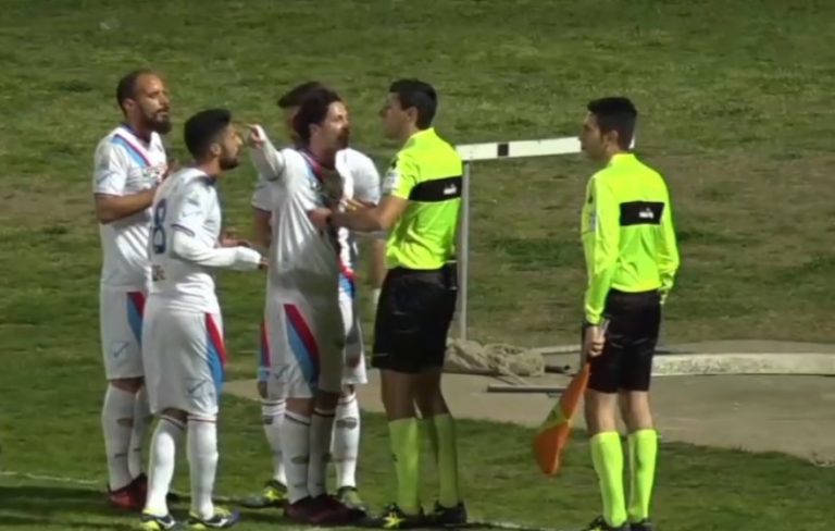 CATANIA: arbitraggio non all’altezza, sfortuna e mentalità deficitaria nella mezza sconfitta di Bisceglie