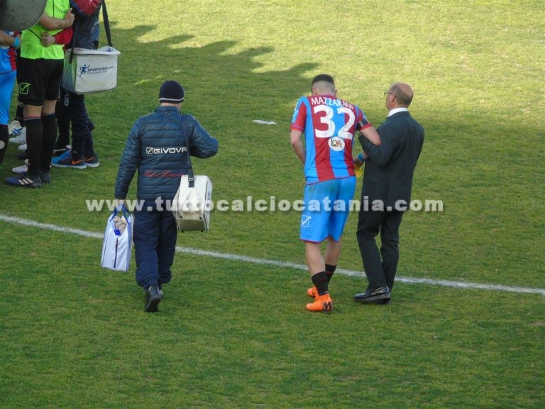 CATANIA: Russotto mette benzina. Da valutare le condizioni di Mazzarani, torna Lodi