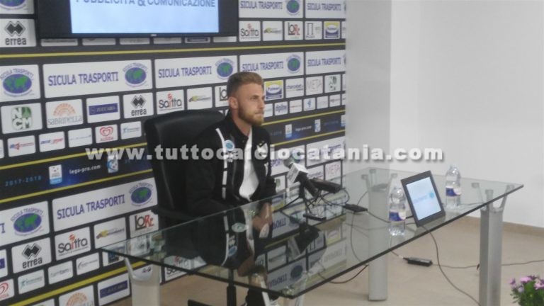 DE ROSSI (Sicula Leonzio): “Il Catania ha fatto la sua partita. Manneh ottimo giocatore. Play Off? Ci crediamo”