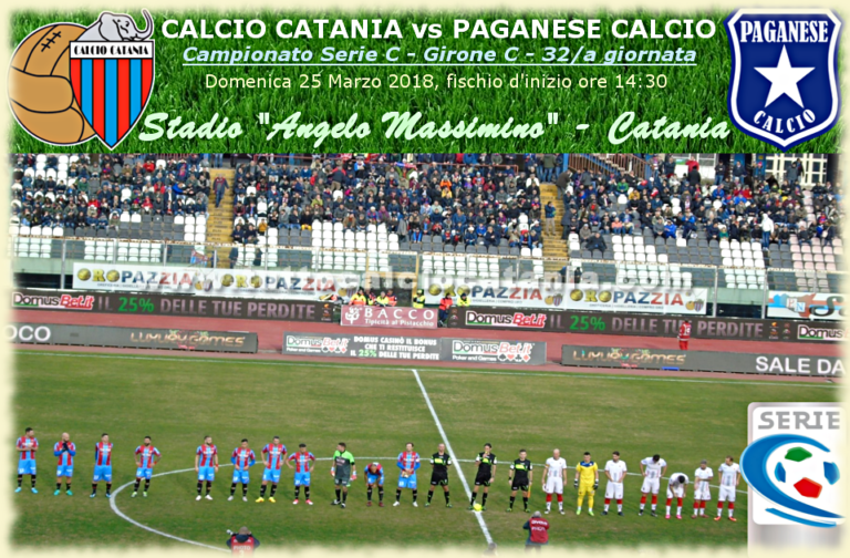 LIVE “MASSIMINO”: Catania 6-0 Paganese, statistiche e tabellino in tempo reale