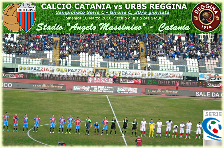 LIVE “MASSIMINO”: Catania 2-1 Reggina, statistiche e tabellino in tempo reale