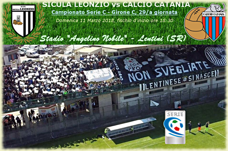 LIVE “NOBILE”: Sicula Leonzio 0-0 Catania, statistiche e tabellino