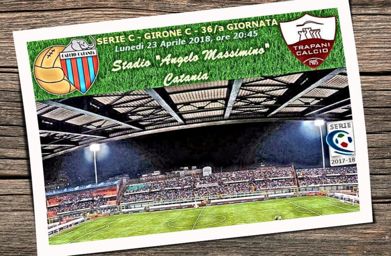 LIVE “MASSIMINO”: Catania 1-2 Trapani, statistiche e tabellino in tempo reale