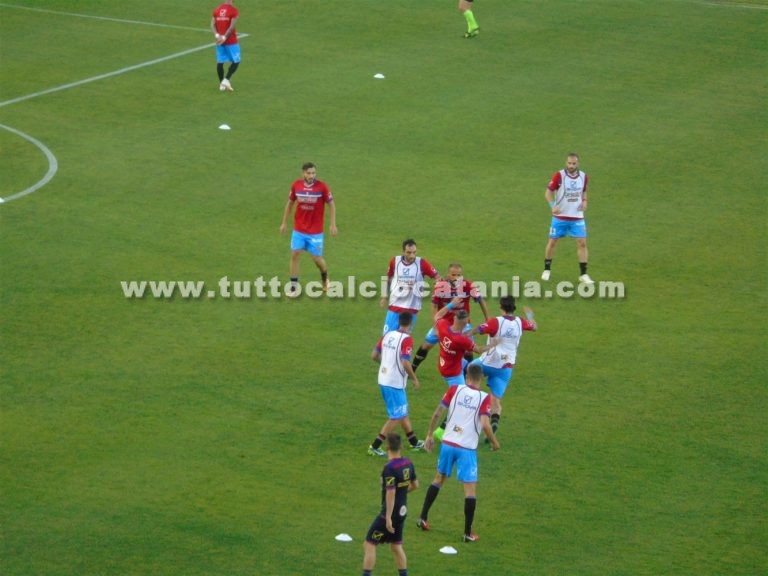 CATANIA – SIENA (foto): alcune immagini del pre-gara