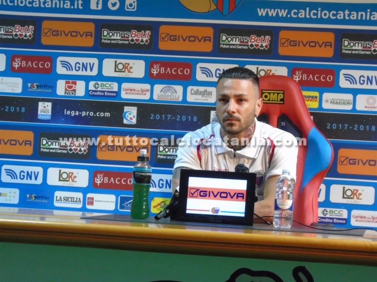 CACCAVALLO: “Fatto di tutto per esserci. Questa città la sento mia. Catania, spero con il cuore che torni in B”