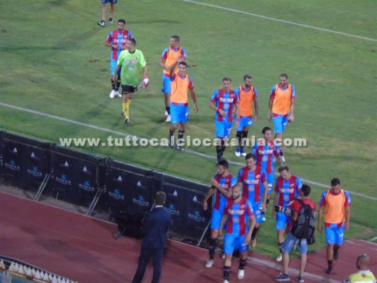CATANIA: esordio stagionale con successo, il 5 agosto si va a Foggia