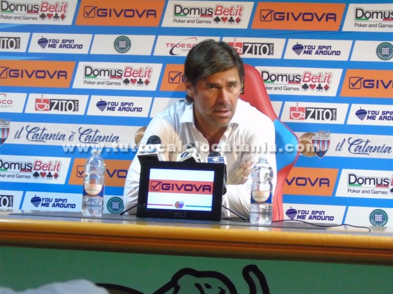 SOTTIL (all. Catania): “Test molto positivo, normale non essere ancora brillanti. Aya, niente di serio. A Foggia la migliore formazione”
