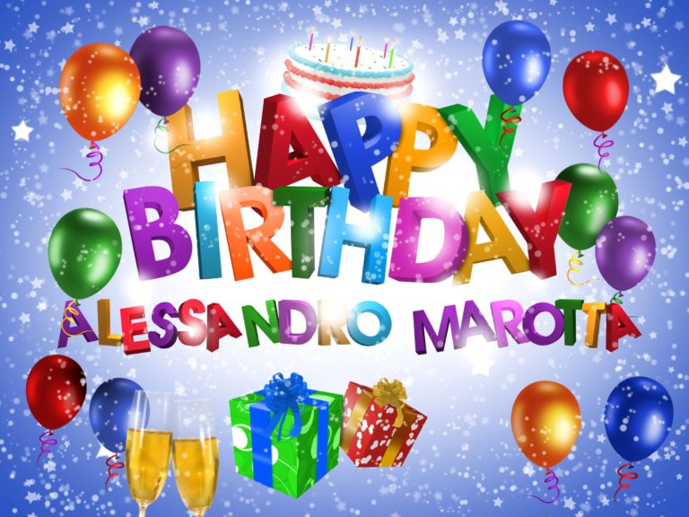 MAROTTA: giorno del compleanno…