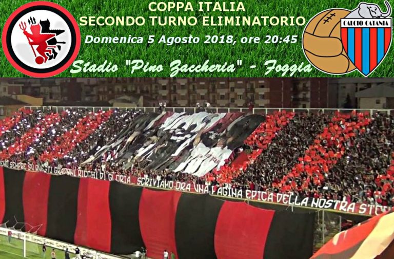 FOGGIA 1-3 CATANIA: tabellino e numeri dell’incontro