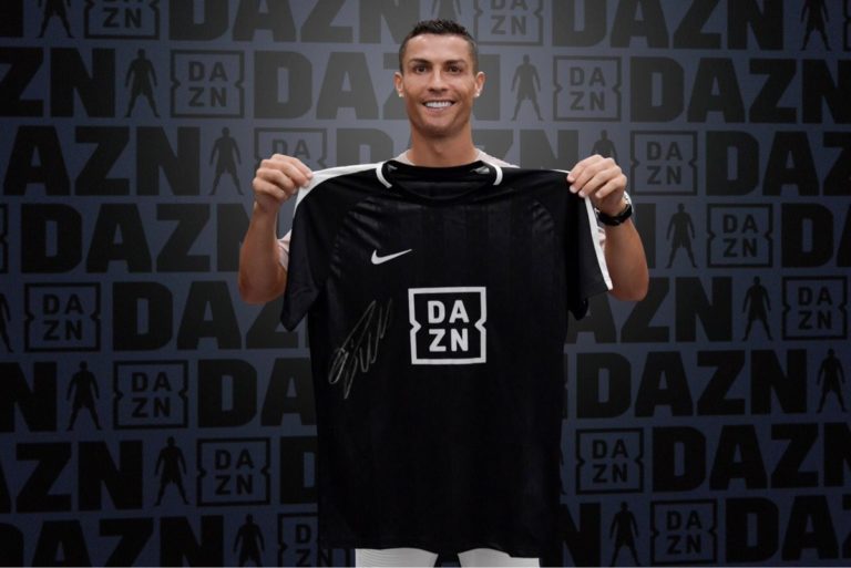 DAZN “acquista” Ronaldo: nuovo global brand ambassador