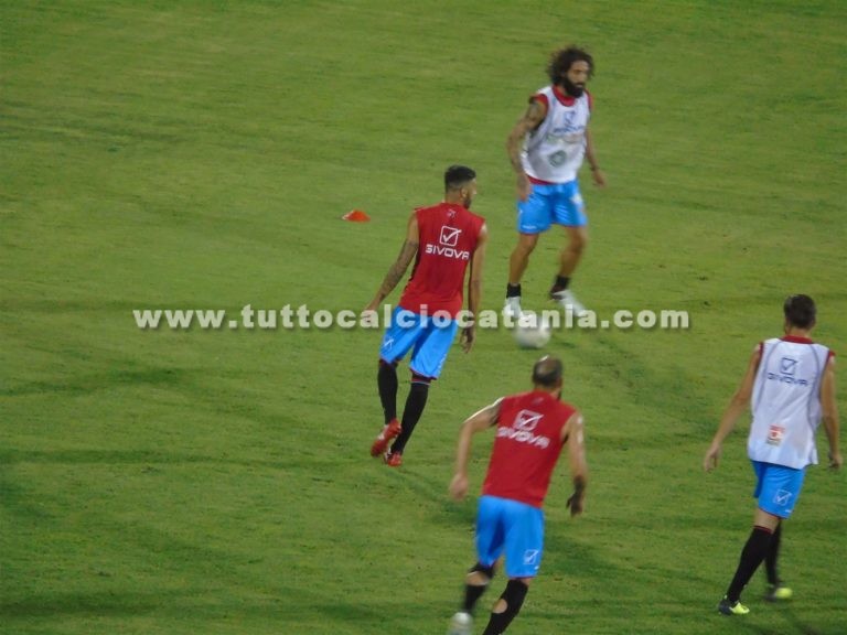 CATANIA – VIBONESE (foto): pre-partita, immagini dalla Tribuna Stampa