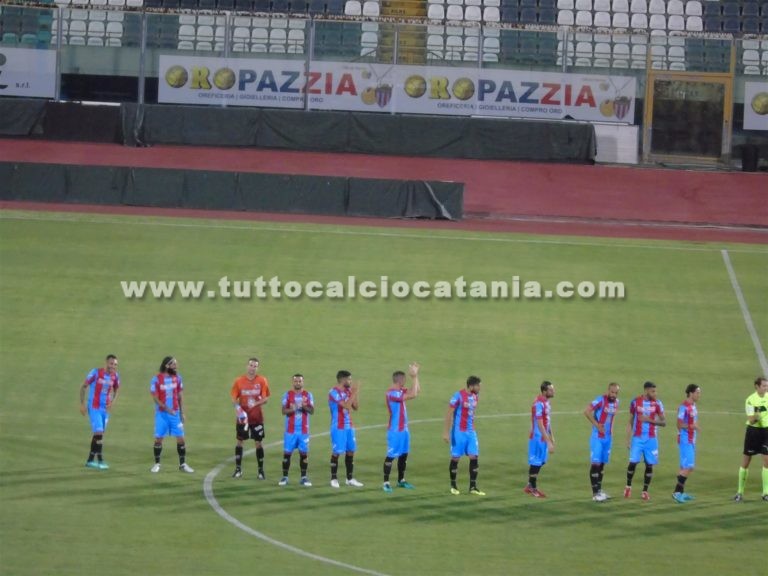 CATANIA – VIBONESE (foto): primo tempo, immagini dalla Tribuna Stampa