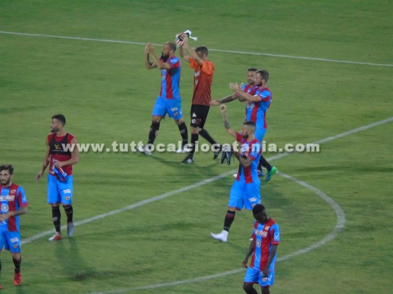 CATANIA – VIBONESE (foto): secondo tempo, immagini dalla Tribuna Stampa