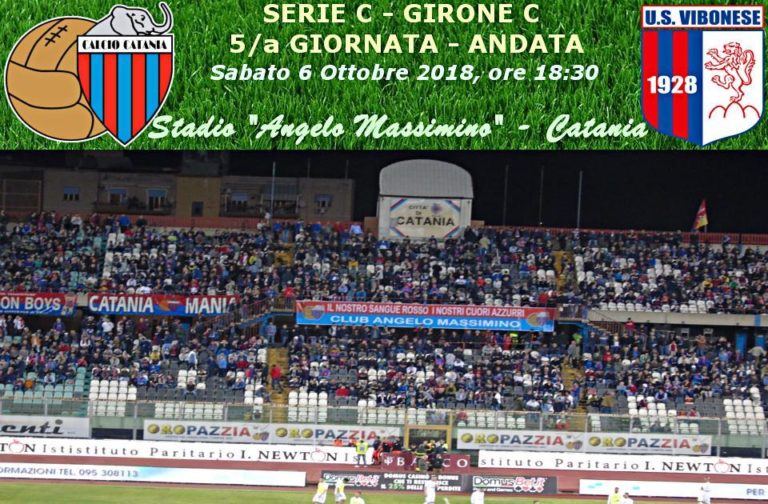 LIVE MASSIMINO (triplice fischio): Catania 3-0 Vibonese, tabellino e numeri incontro in tempo reale