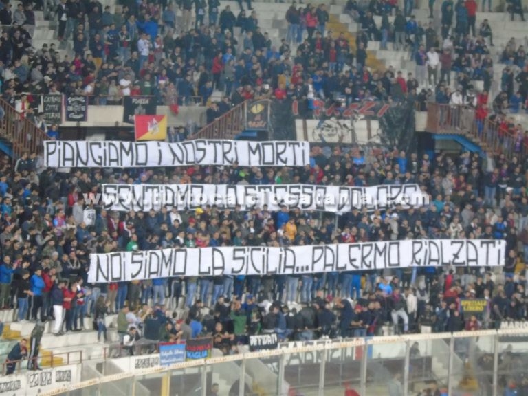 TRAGEDIA A PALERMO: arriva la vicinanza del popolo rossazzurro