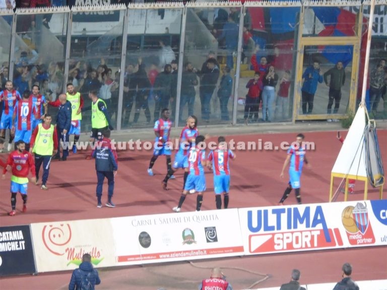 CATANIA: il gioco non decolla, ancora tanto da migliorare ma la vittoria vale oro e si riparte dal carattere