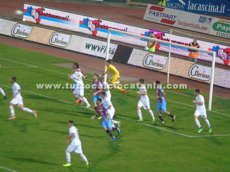 PRIMO TEMPO: il Catania spinge ma Confente salva la Reggina