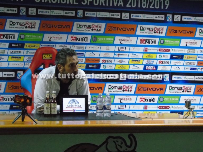 CEVOLI (all. Reggina): “Grandissimo rammarico, sconfitta da metabolizzare subito”