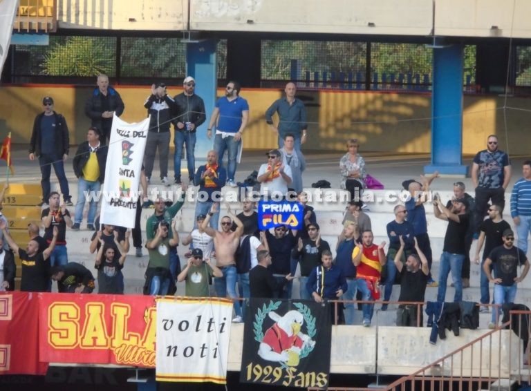 CATANIA – CATANZARO: cinque Daspo annullati a tifosi ospiti