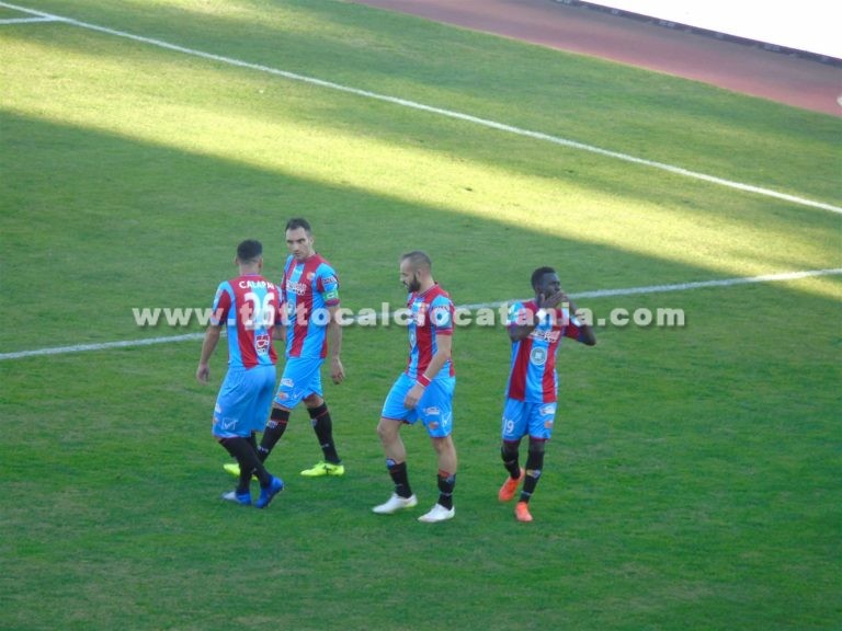 PRIMO TEMPO: Cavese insidiosa ma Catania avanti con Manneh