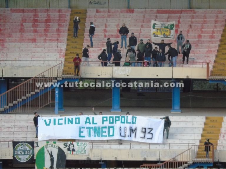 MONOPOLI: tifoso ringrazia Catania per accoglienza ricevuta