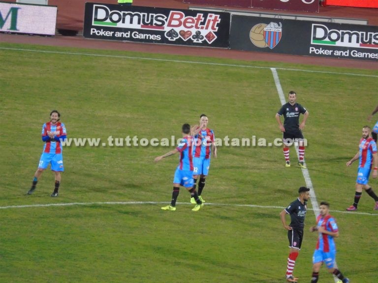 PRIMO TEMPO: Catania avanti con Di Piazza