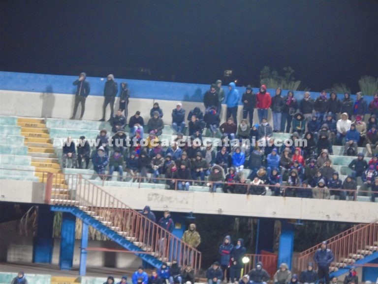 CATANIA – RENDE: poco meno di 9 mila spettatori presenti