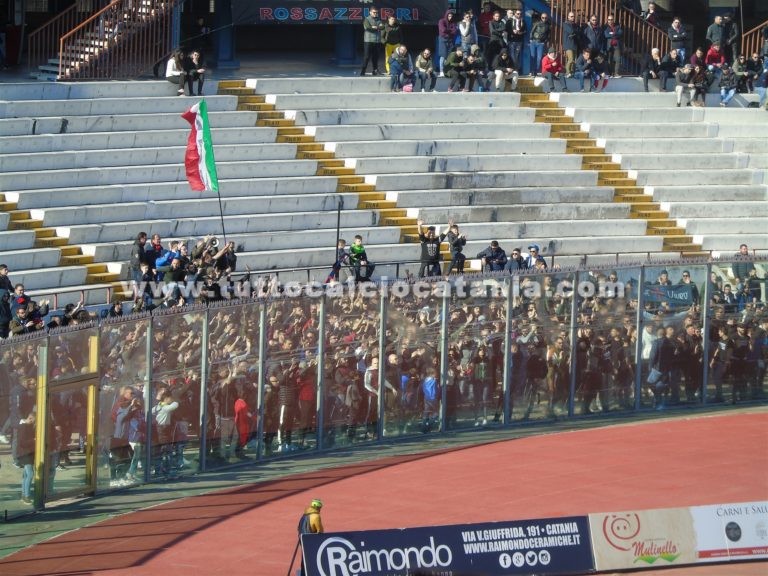 LA DOMENICA ALLO STADIO: “Catania, quando cambierà la musica? Abbiamo il diritto di fischiare…”