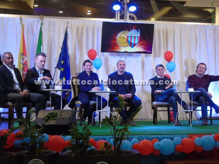IL CATANIA DI RICCARDO GAUCCI: le parole dei protagonisti presenti all’evento, raccogliendo l’abbraccio dei catanesi