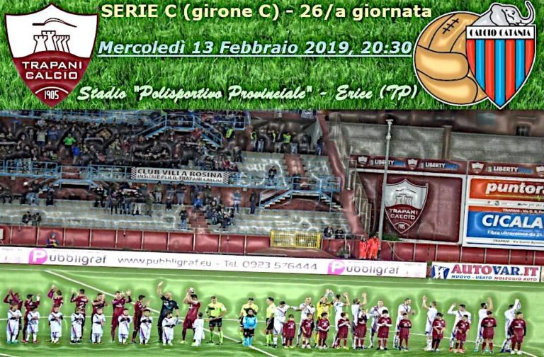LIVE PROVINCIALE (fischio finale): Trapani 1-0 Catania, tabellino e numeri incontro in tempo reale