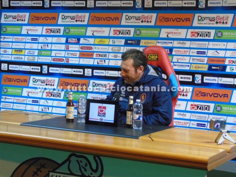 RAFFAELE (all. Potenza): “Abbiamo provato a vincere. Ottimo primo tempo, nella ripresa il Catania ci ha messo in difficoltà”