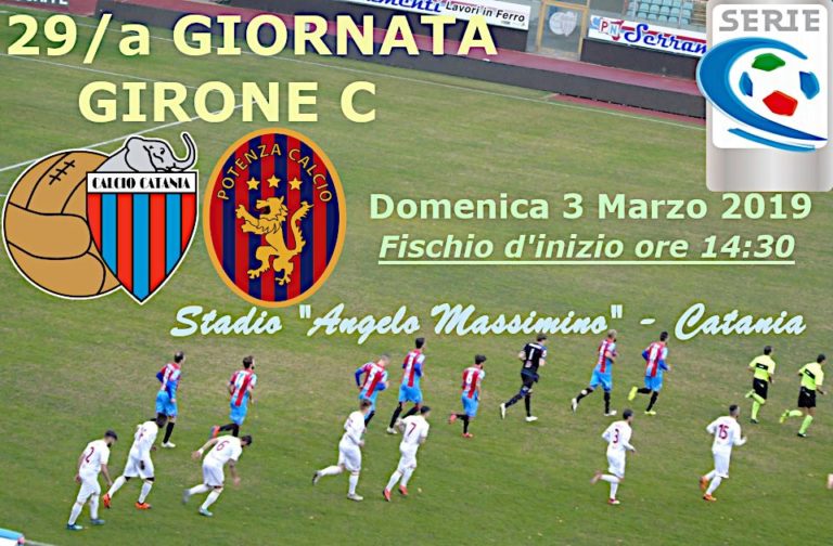 LIVE MASSIMINO (triplice fischio): Catania 1-1 Potenza, tabellino e numeri incontro in tempo reale