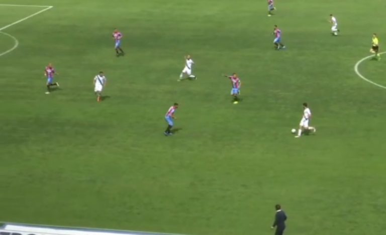 PRIMO TEMPO: Catania sotto tra i fischi, al momento decide un gran gol di Longo