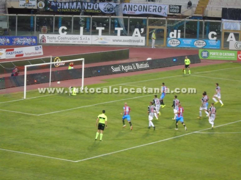 SECONDO TEMPO: al Catania basta Lodi, vittoria di rigore