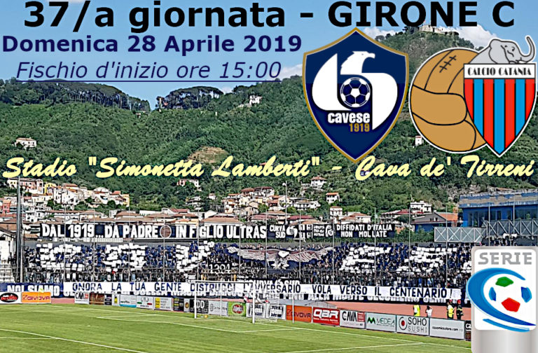 LIVE LAMBERTI (triplice fischio): Cavese 2-2 Catania, tabellino e numeri incontro in tempo reale