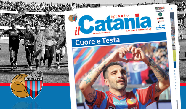 IL CATANIA STADIO: l’editoriale del 15/o numero stagionale, “Il meglio e il massimo”