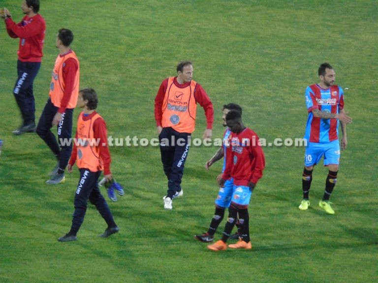 SECONDO TEMPO: pareggio e quarto posto, Catania fischiatissimo al “Massimino”