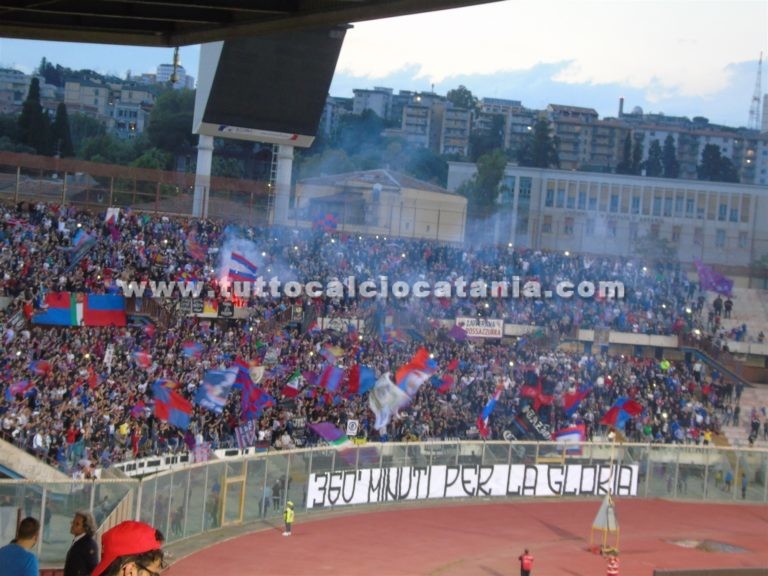 CATANIA: sarà bolgia rossazzurra, sognando un grande futuro