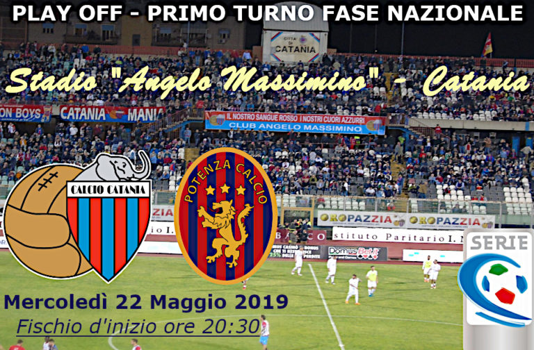 LIVE MASSIMINO (triplice fischio): Catania 1-1 Potenza, tabellino e numeri incontro in tempo reale