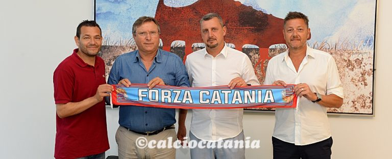 UFFICIALE: Catania, ecco il nuovo staff tecnico. Addio Colombino, Onorati lavorerà con le giovanili