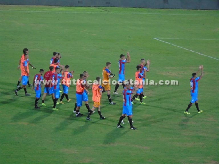 SECONDO TEMPO: il Catania cala il tris, al secondo turno di Coppa troverà il Venezia