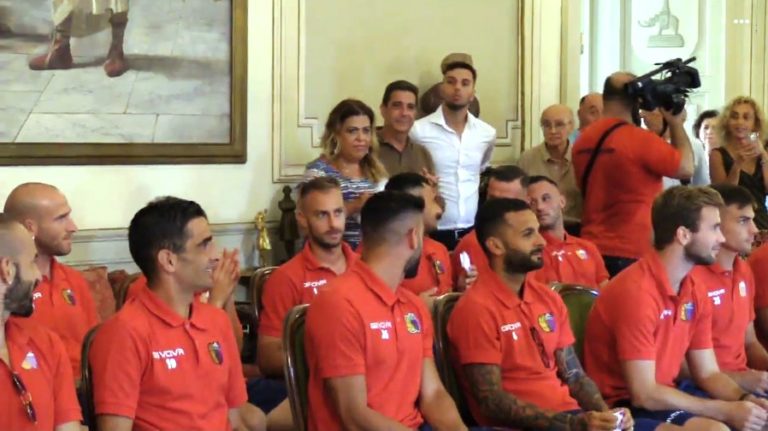 CATANIA: ecco i giocatori presenti a Palazzo degli Elefanti