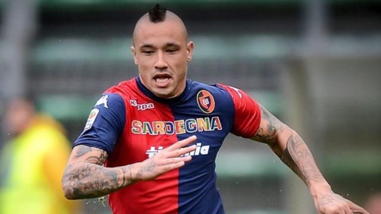 NAINGGOLAN (Cagliari): dopo Catania risponde a tifoso palermitano che lo critica