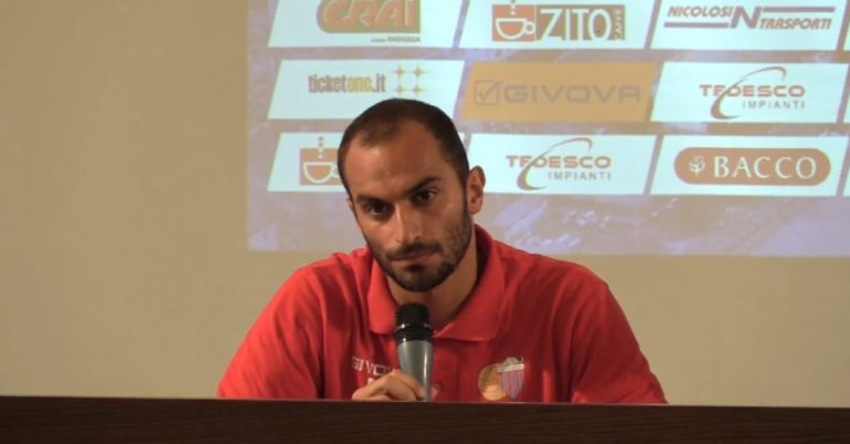 PINTO: “Dà fastidio subire tre gol, dobbiamo migliorare ma come inizio non c’è male. Con Di Molfetta buona intesa”