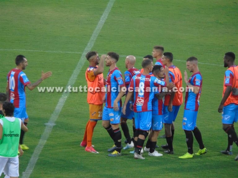 CATANIA: obiettivo 4 su 4 domenica al “Massimino”