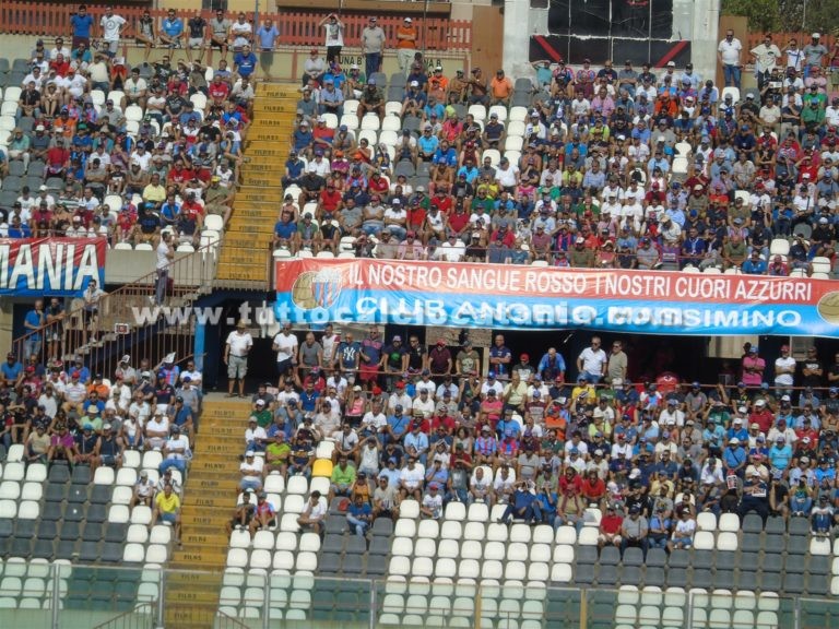 CATANIA – VITERBESE: meno di 8mila spettatori al “Massimino”