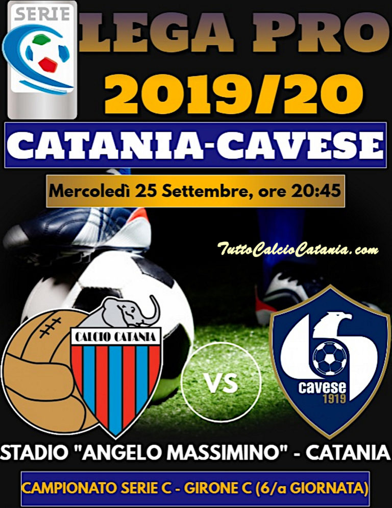 LIVE MASSIMINO (fine partita): Catania 4-0 Cavese, tabellino e numeri incontro in tempo reale